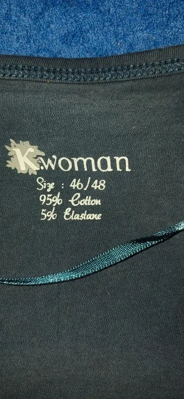 Camiseta azul marino marca Kwoman talla 46 – photo 5